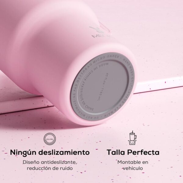【MEOKY】Taza térmica para coche con asa de acero inoxidable de gran capacidad - Image 3