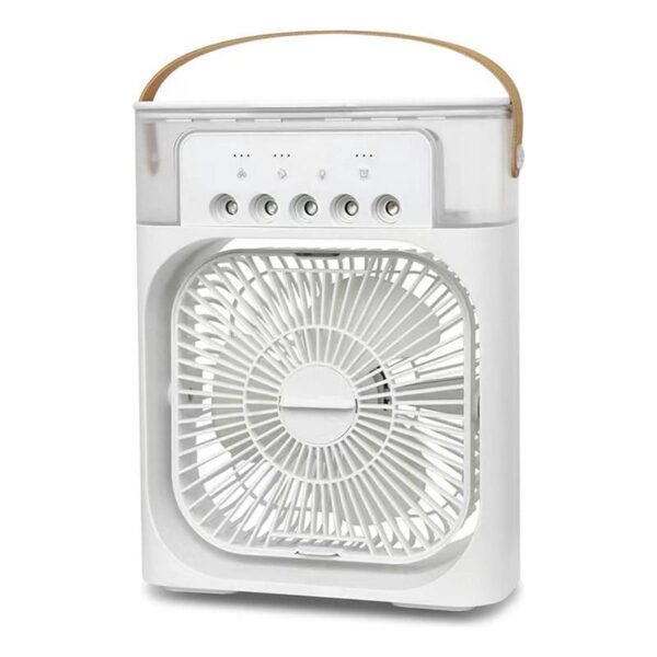 Ventilador Enfriador Y Humidificador 3en1 Para Escritorio