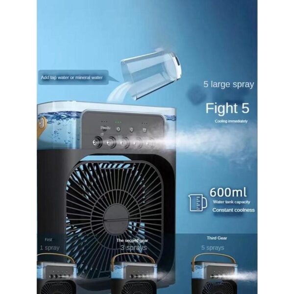 Ventilador Enfriador Y Humidificador 3en1 Para Escritorio - Image 4