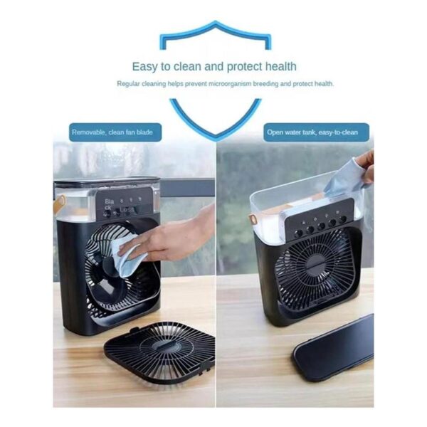 Ventilador Enfriador Y Humidificador 3en1 Para Escritorio - Image 5
