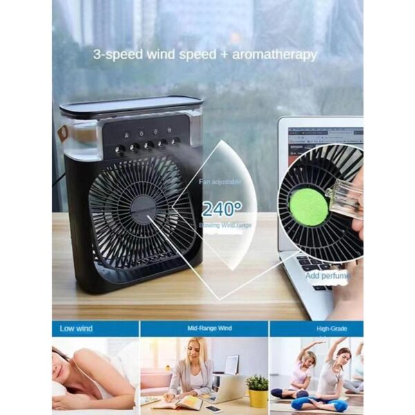 Ventilador Enfriador Y Humidificador 3en1 Para Escritorio - Image 6